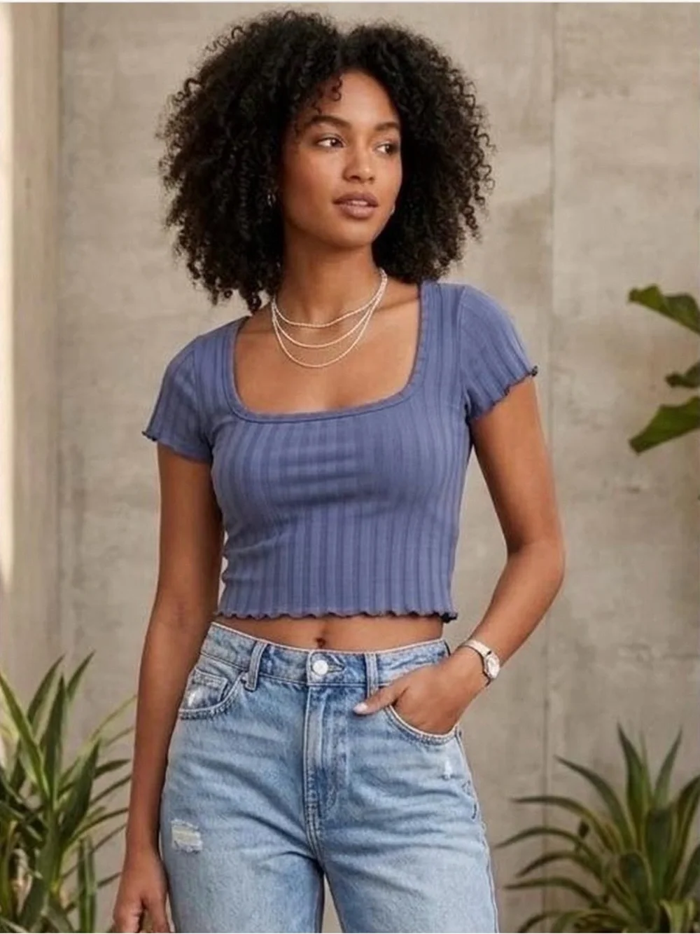 Aerie Offline Ribbed Crop Top